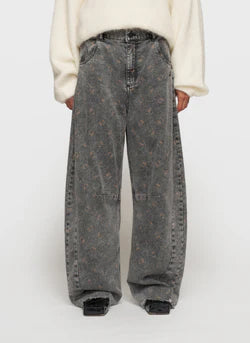10DAYS WESTERN PANTS MONOGRAM