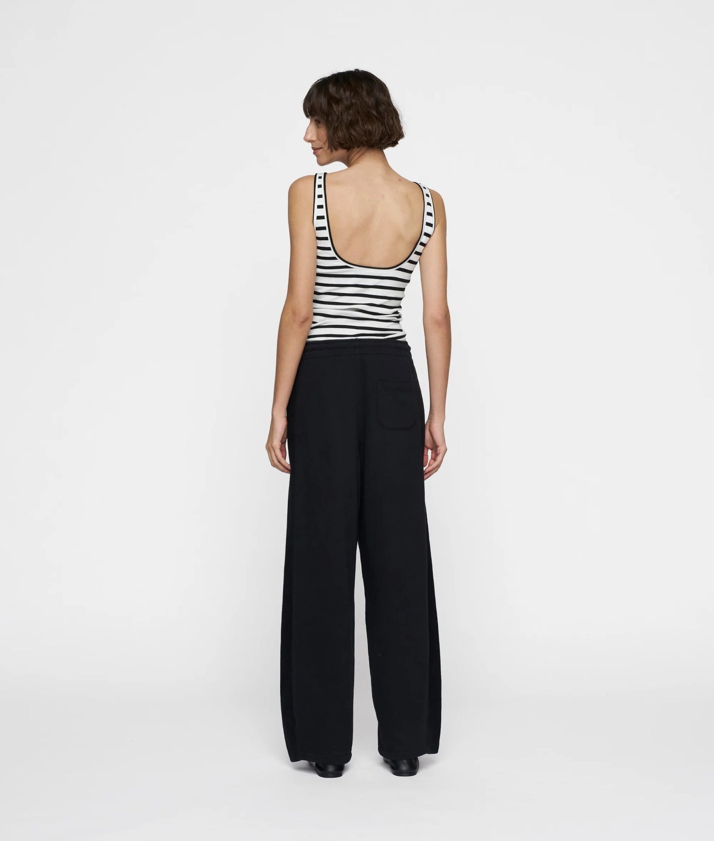 10 DAYS BALLET TOP BACK SCOOP STRIPES