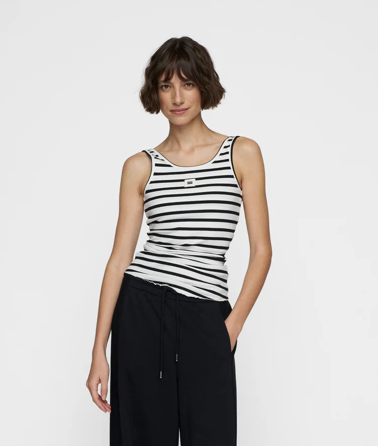 10 DAYS BALLET TOP BACK SCOOP STRIPES