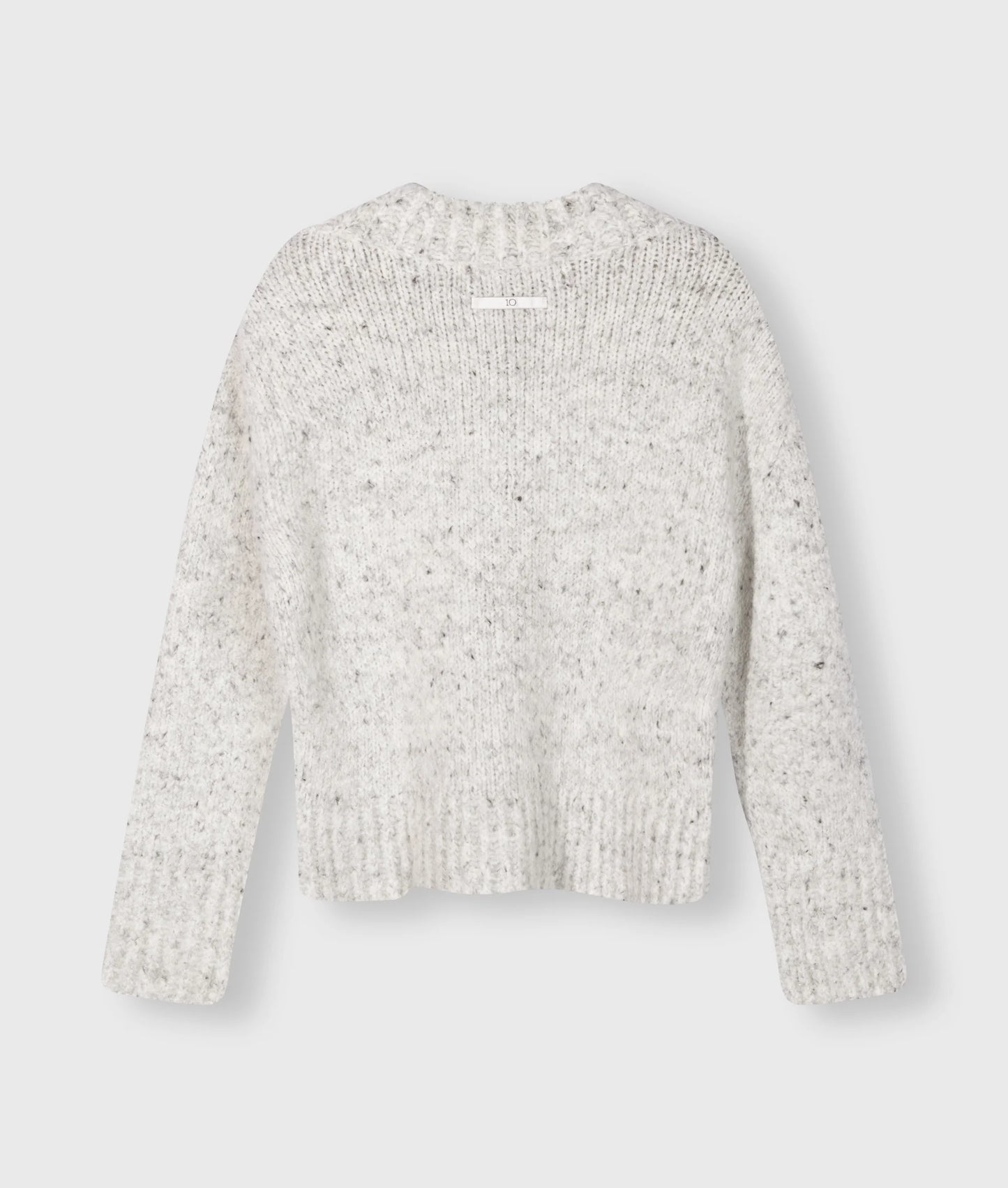 10 DAYS V-Neck Knit Sweater Melee