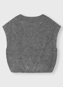 10DAYS BALLON HAIRY KNIT TOP