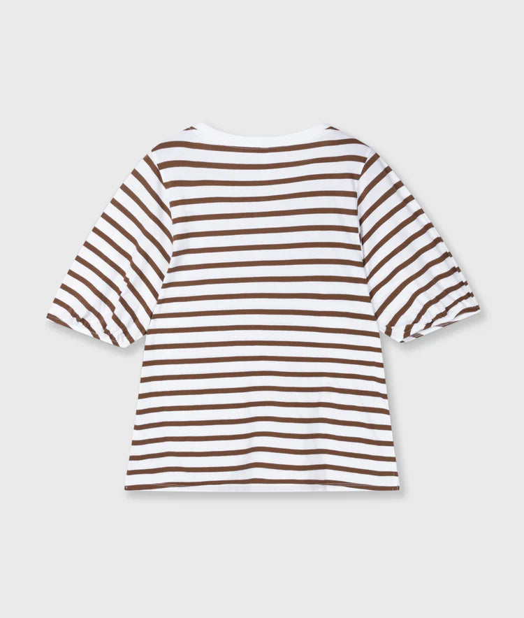 10DAYS BALLOON TEE STRIPES