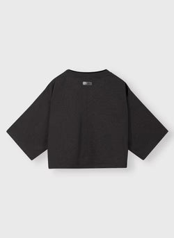 10 DAYS CROPPED GATHERING SWEATER