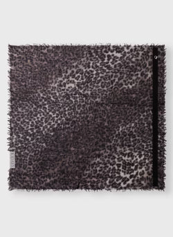 10DAYS WOOL BANDANA LEOPARD