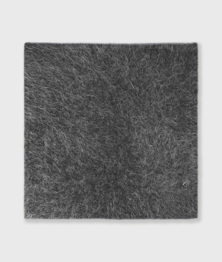 10DAYS BANDANA HAIRY KNIT SCARF