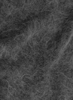 10DAYS BANDANA HAIRY KNIT SCARF