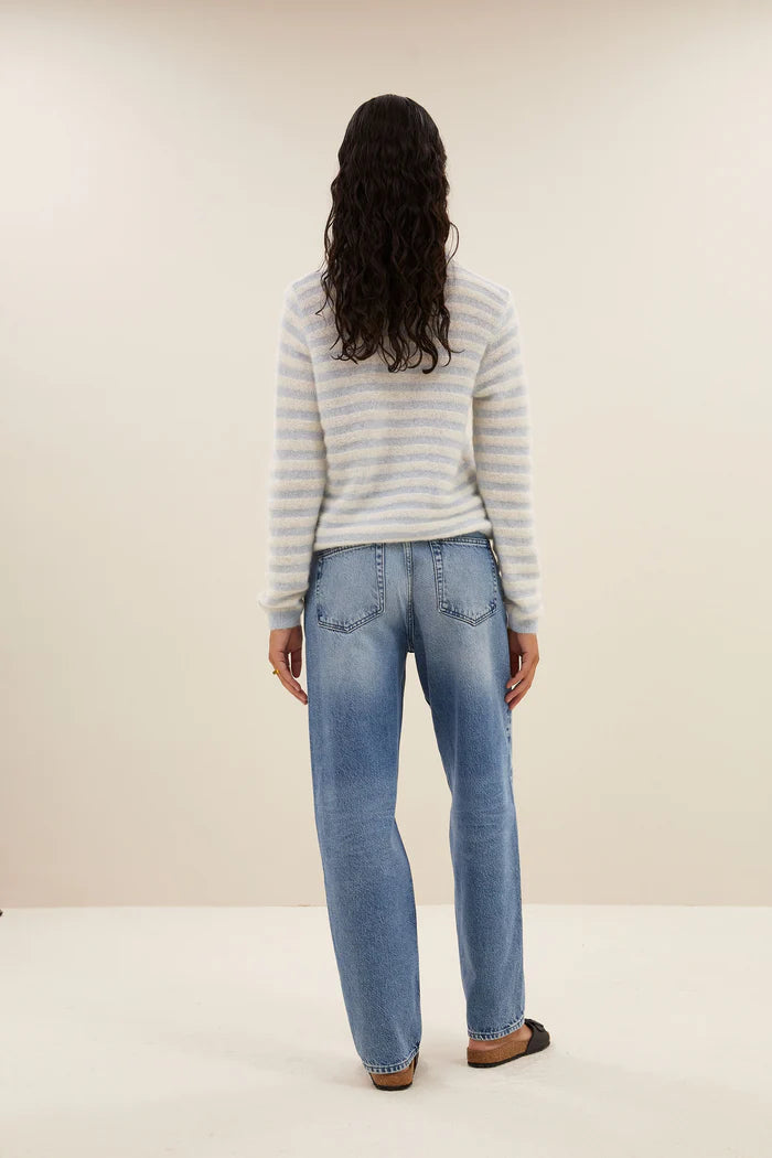 GWEN THIN STRIPE PULLOVER - BY-BAR