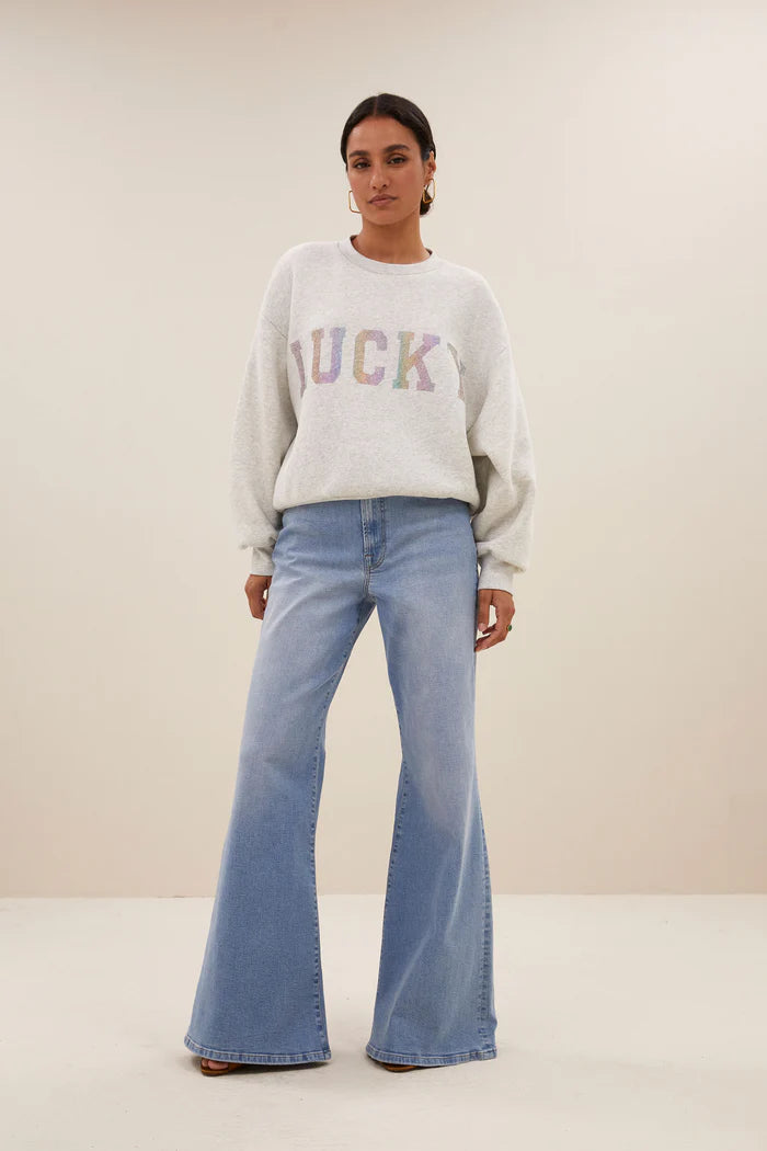 BIBI LUCKY RAINBOW SWEATER - BY-BAR