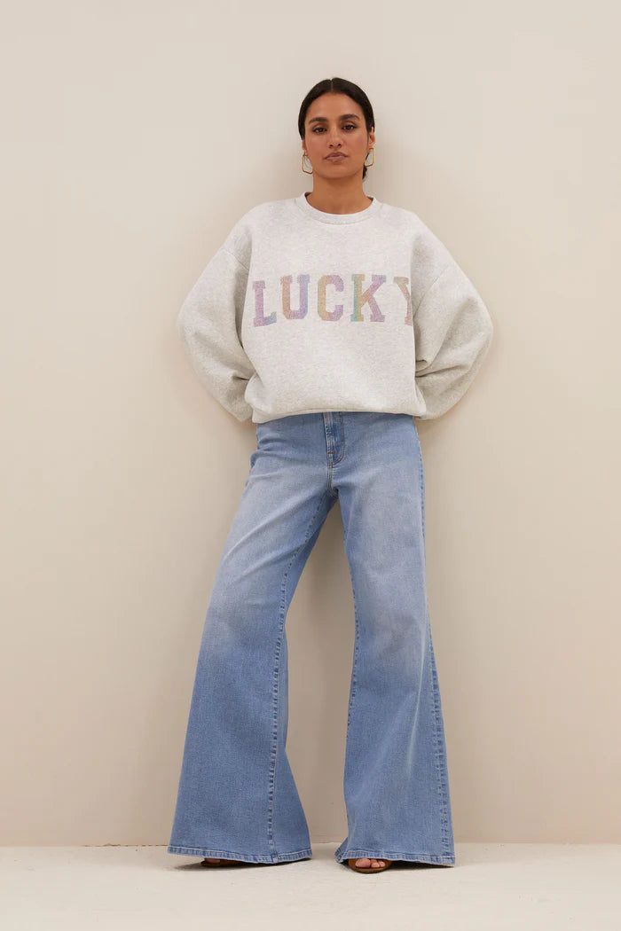 BIBI LUCKY RAINBOW SWEATER - BY-BAR