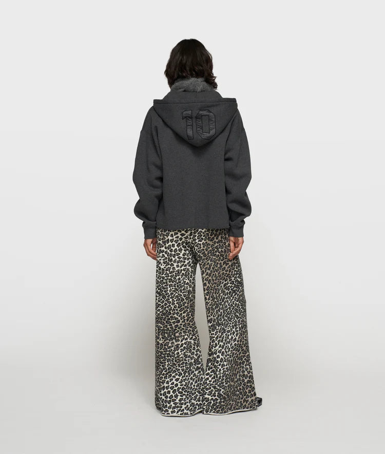 10DAYS WIDE LEG JOGGER LEOPARD