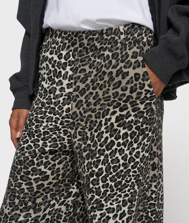 10DAYS WIDE LEG JOGGER LEOPARD