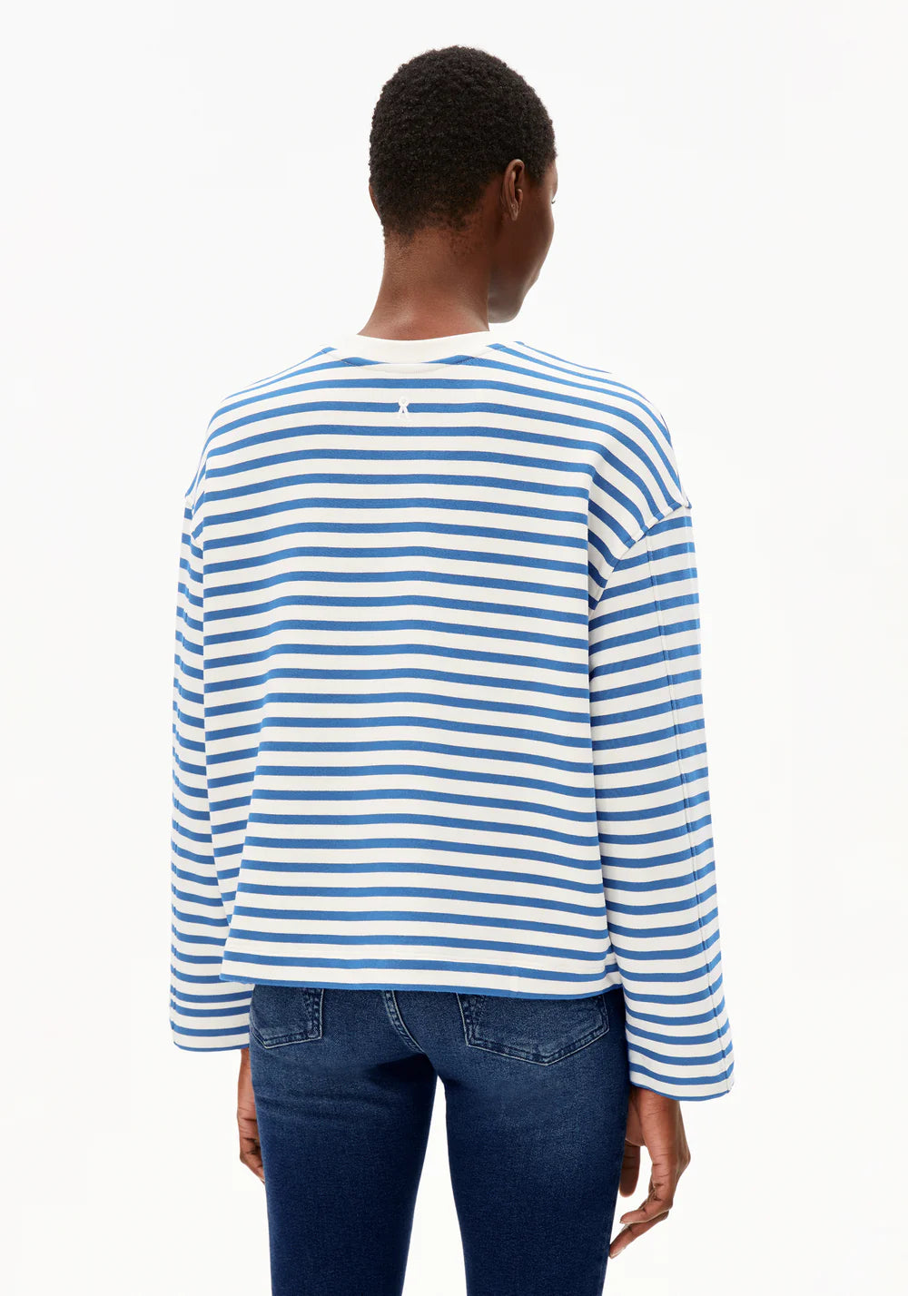 ARMEDANGELS FRANKAA MAARLEN STRIPE SWEAT