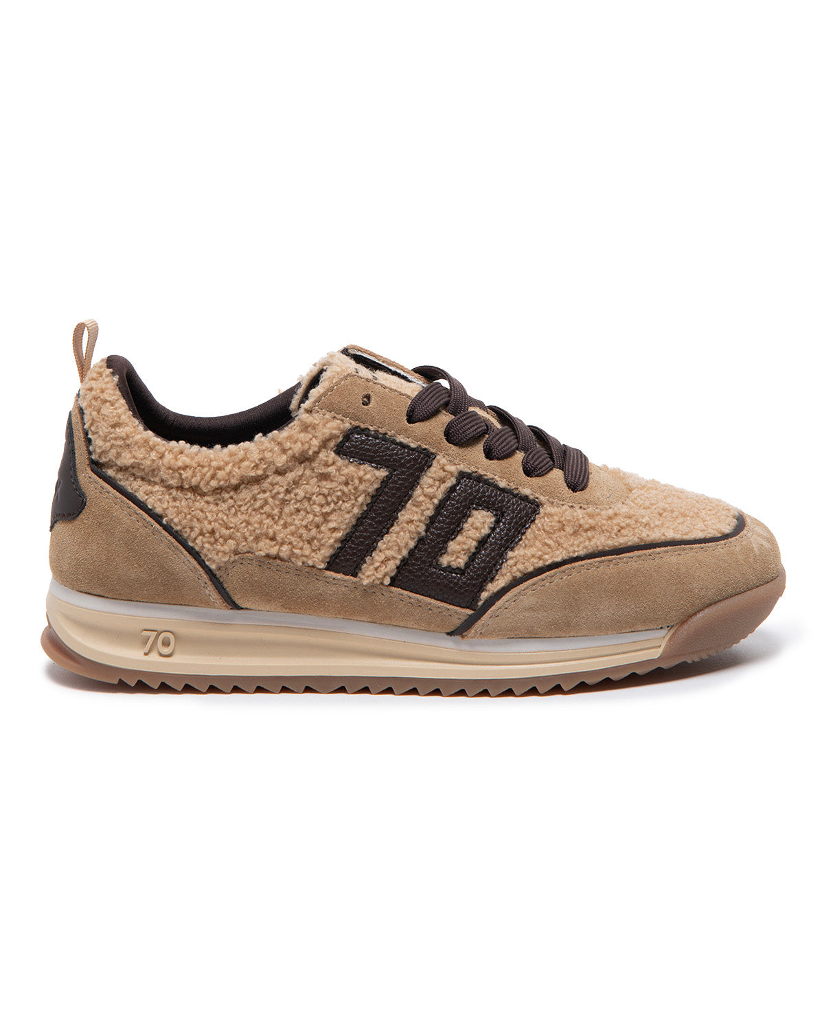 BACK70 JOGGER FT18 FUR BEIGE SUEDE BEIGE COFFEE 70