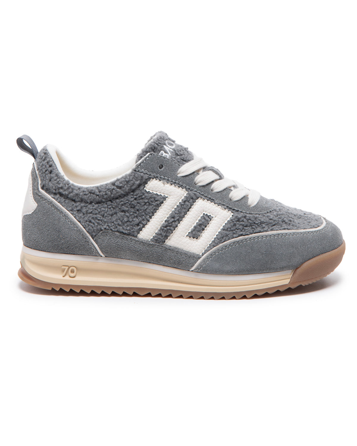 BACK70 JOGGER FT19 FUR GRAY SUEDE GRAY MILK 70
