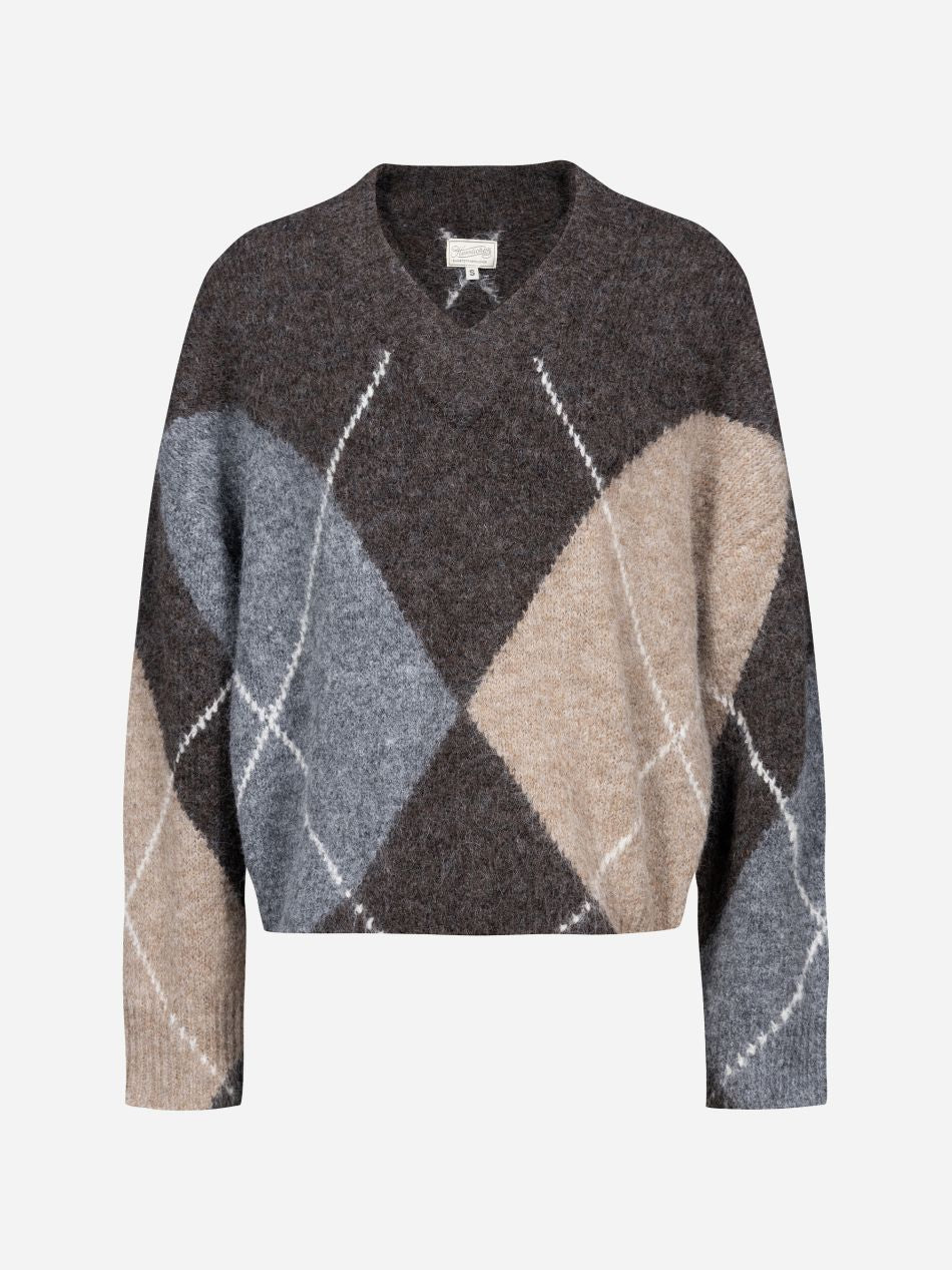 HERRLICHER FLORALIN STRICKPULLOVER