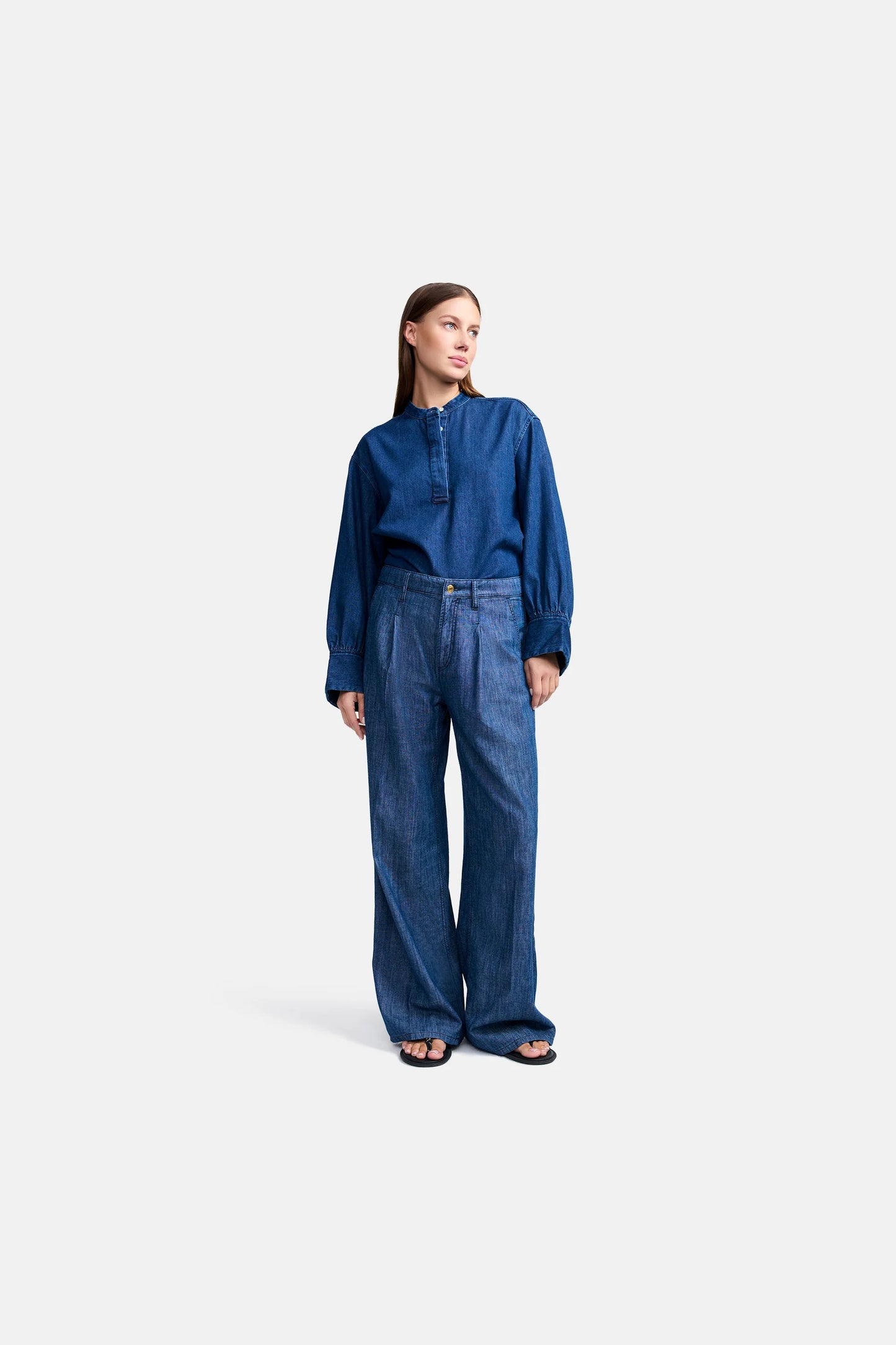 ALINA JEANS WIDE-FIT LONG - CAMBIO