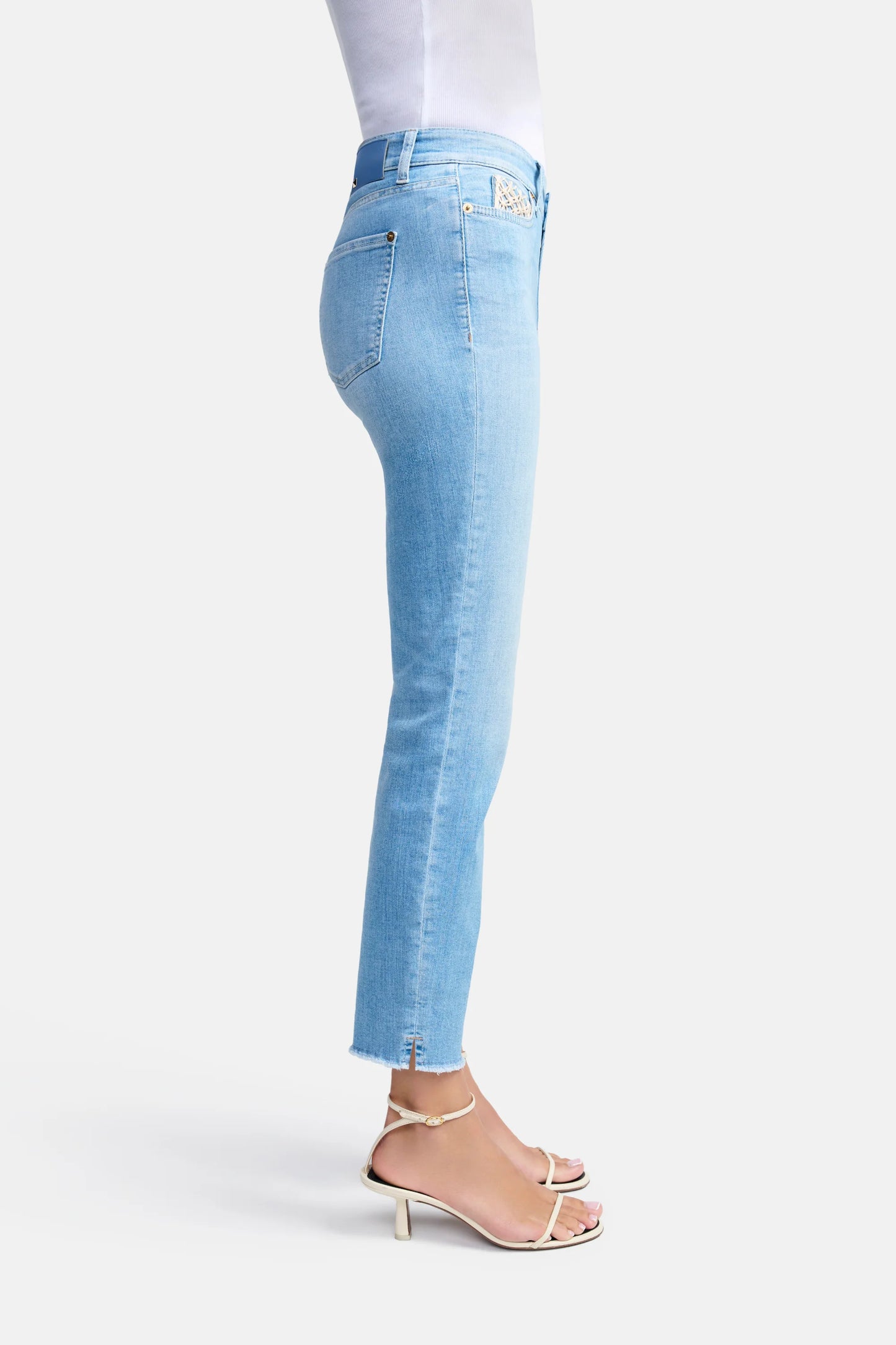 JEANS SLIM-FIT CROPPED PIPER SHORT - CAMBIO