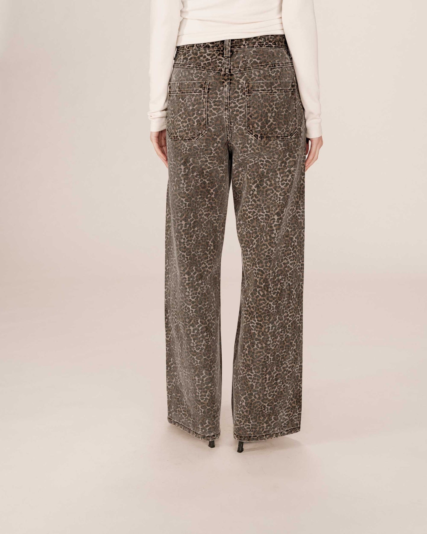 JEANS LEOPARD SOCCA - Grace & Mila
