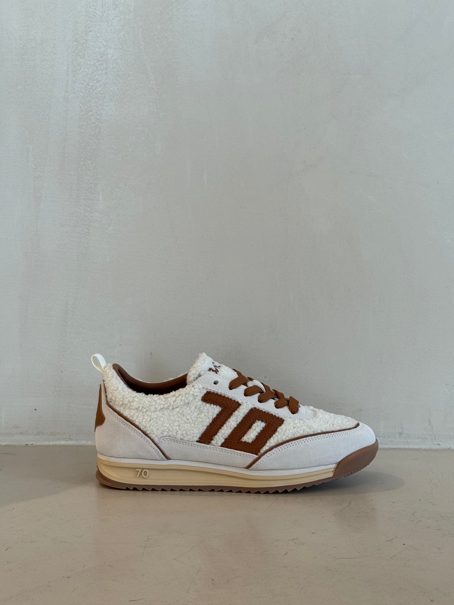 BACK70 JOGGER FT20 FUR MILK SUEDE ICE CUOIO 70