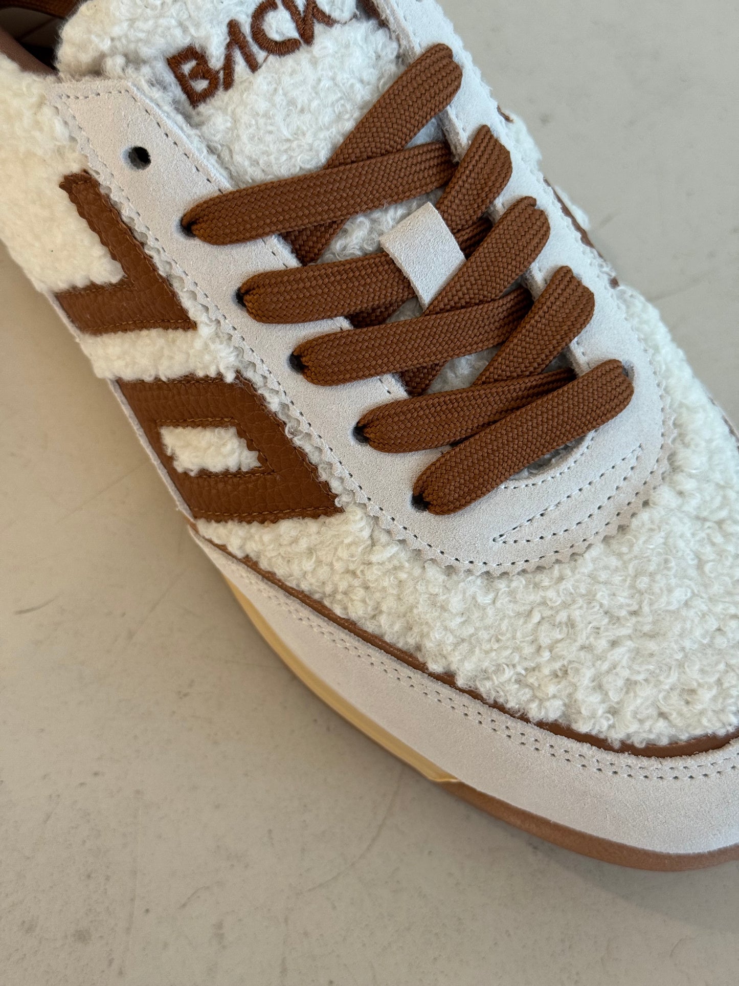 BACK70 JOGGER FT20 FUR MILK SUEDE ICE CUOIO 70