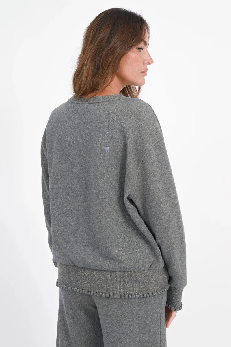 LOVE JOY VICTORY SWEATSHIRT ROSE