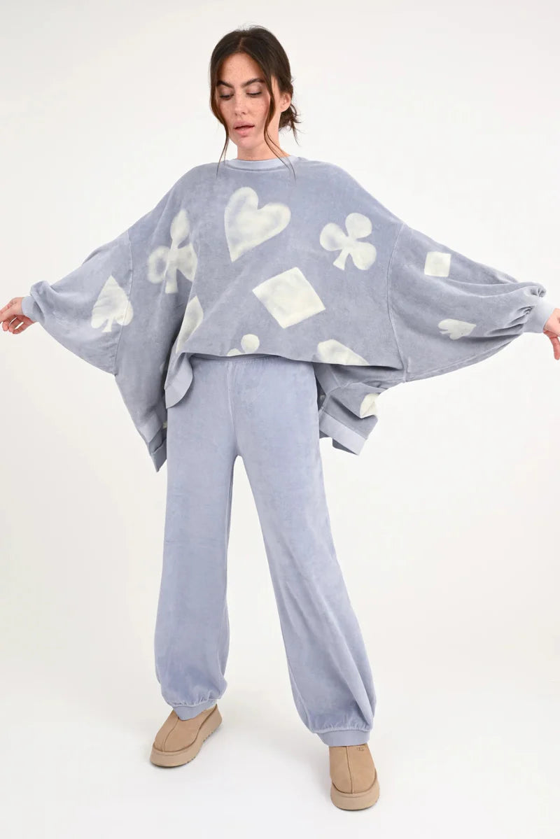 LOVE JOY VICTORY OVERSIZE SWEATSHIRT IZAR