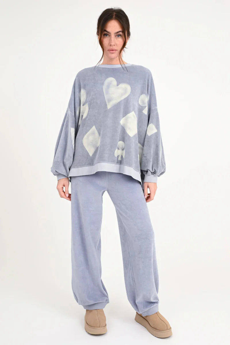 LOVE JOY VICTORY OVERSIZE SWEATSHIRT IZAR