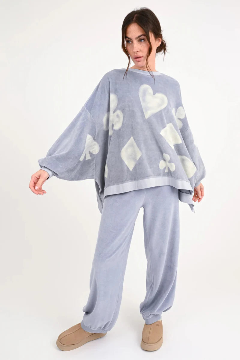 LOVE JOY VICTORY OVERSIZE SWEATSHIRT IZAR