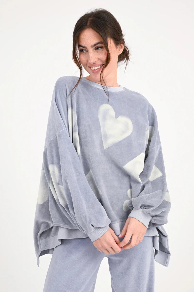 LOVE JOY VICTORY OVERSIZE SWEATSHIRT IZAR