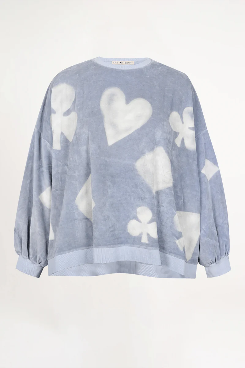 LOVE JOY VICTORY OVERSIZE SWEATSHIRT IZAR