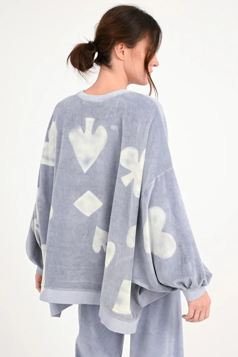 LOVE JOY VICTORY OVERSIZE SWEATSHIRT IZAR