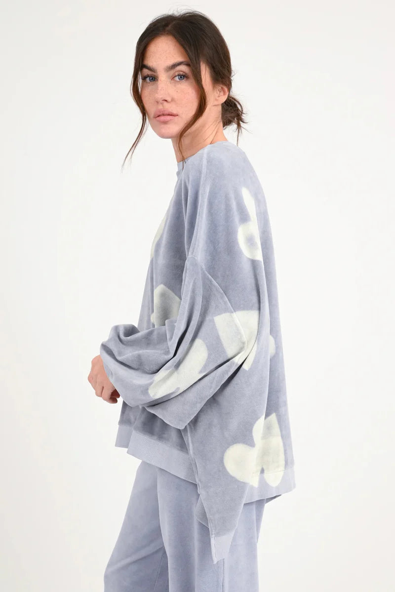 LOVE JOY VICTORY OVERSIZE SWEATSHIRT IZAR