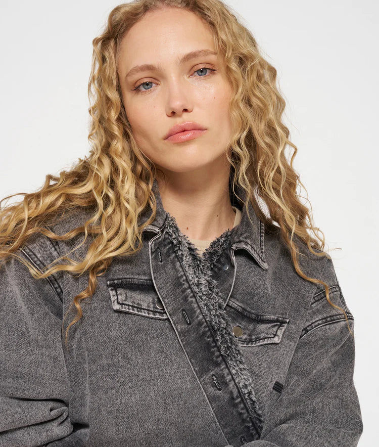 10 DAYS PADDED SHIRT JOG DENIM