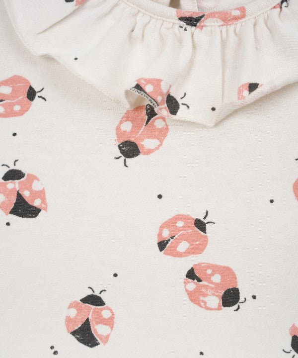 PLAY UP PRINTED JERSEY LONGSLEEVE T-SHIRT