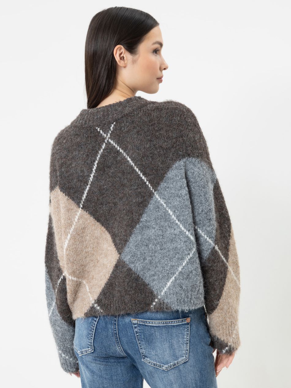 HERRLICHER FLORALIN STRICKPULLOVER