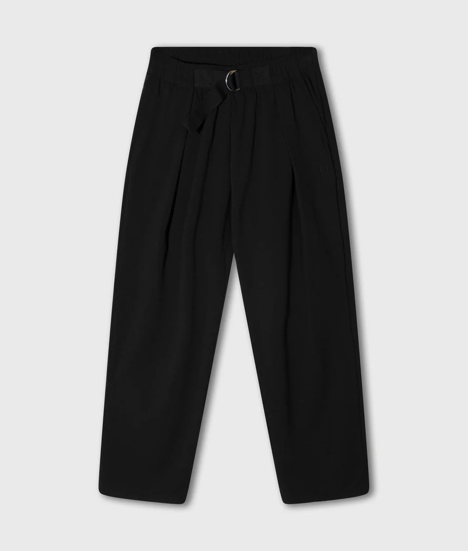10DAYS BELTED PANTS CREPE