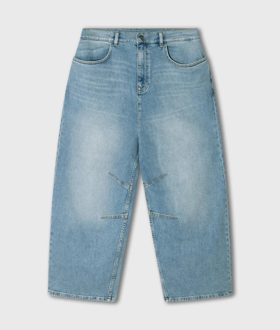 10DAYS WIDE TAPERED DENIM PANTS