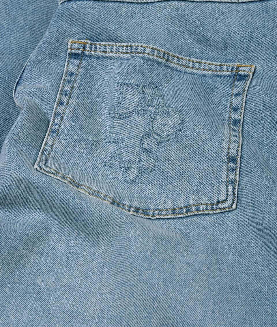 10DAYS WIDE TAPERED DENIM PANTS