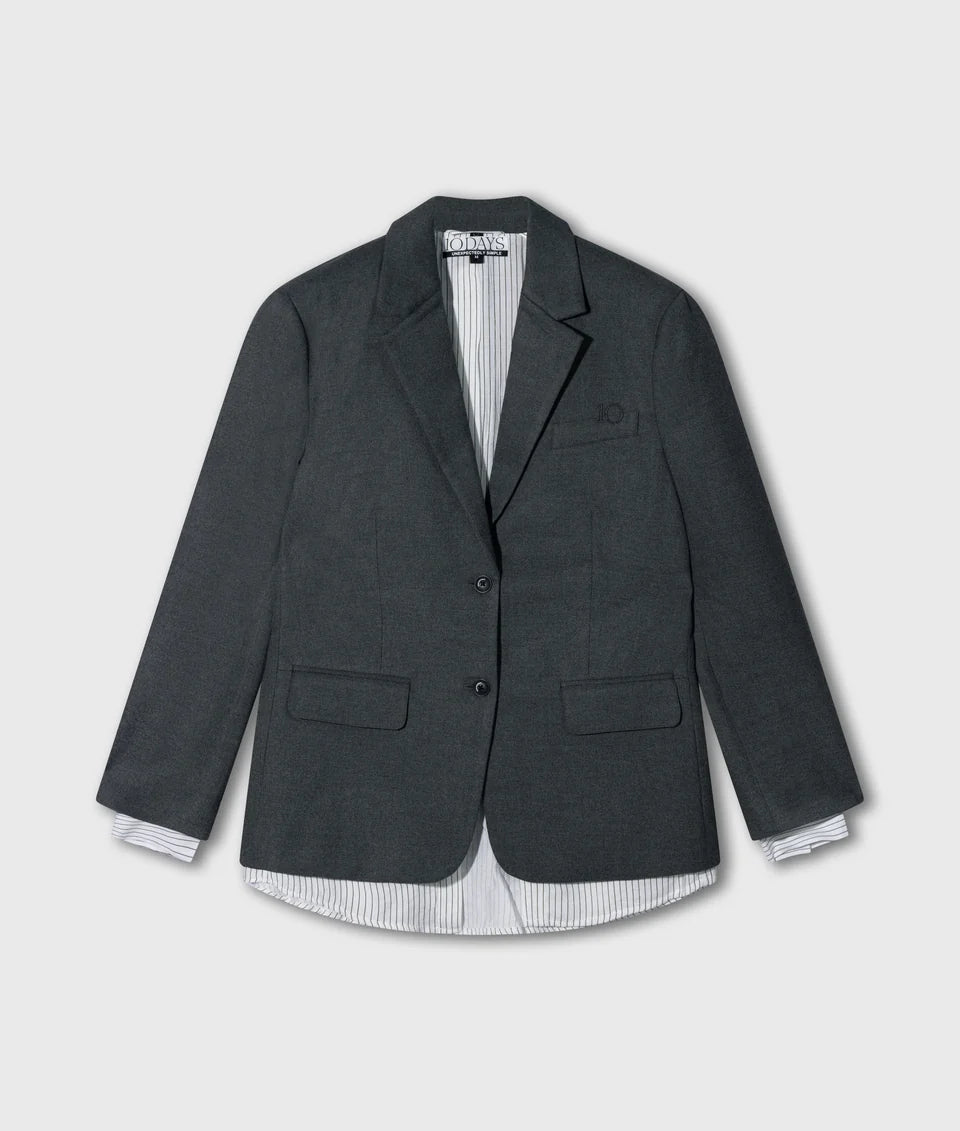 10 DAYS STATEMENT BLAZER STRIPES