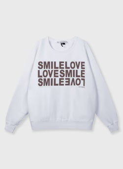 10DAYS STATEMENT SWEATER SMILE