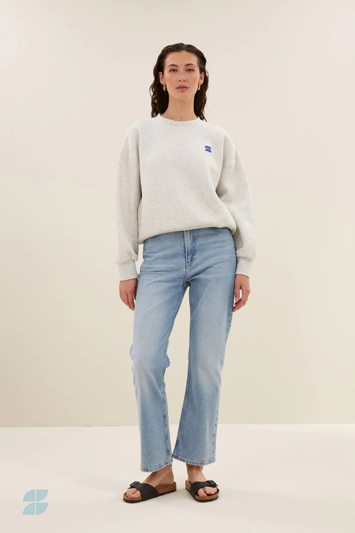 BIBI DICTIONARY BIG SWEATER - BY-BAR