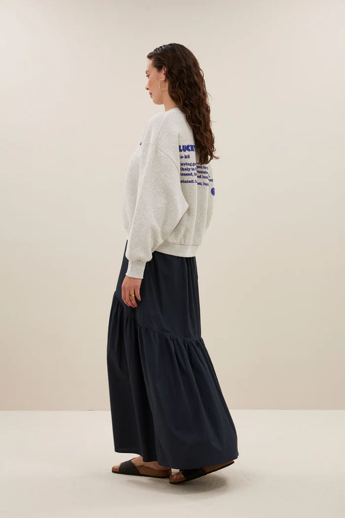 BIBI DICTIONARY BIG SWEATER - BY-BAR