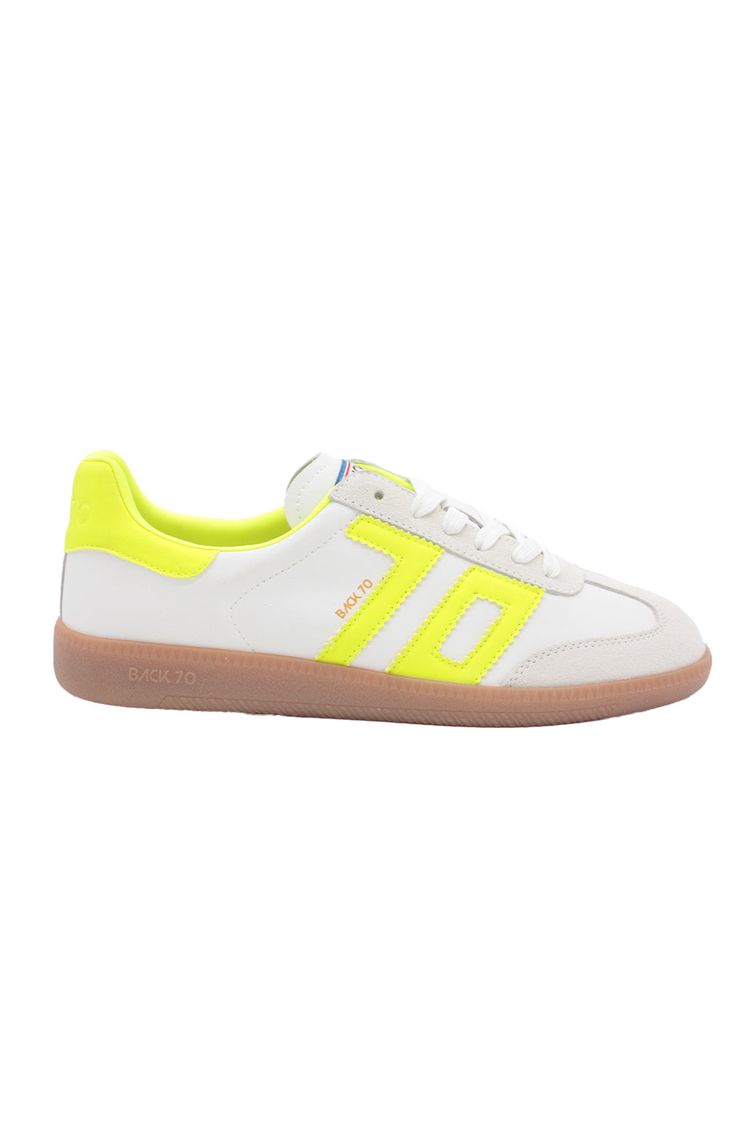 SNEAKER BACK 70 CLOUD 2505-02 FLUO YELLOW