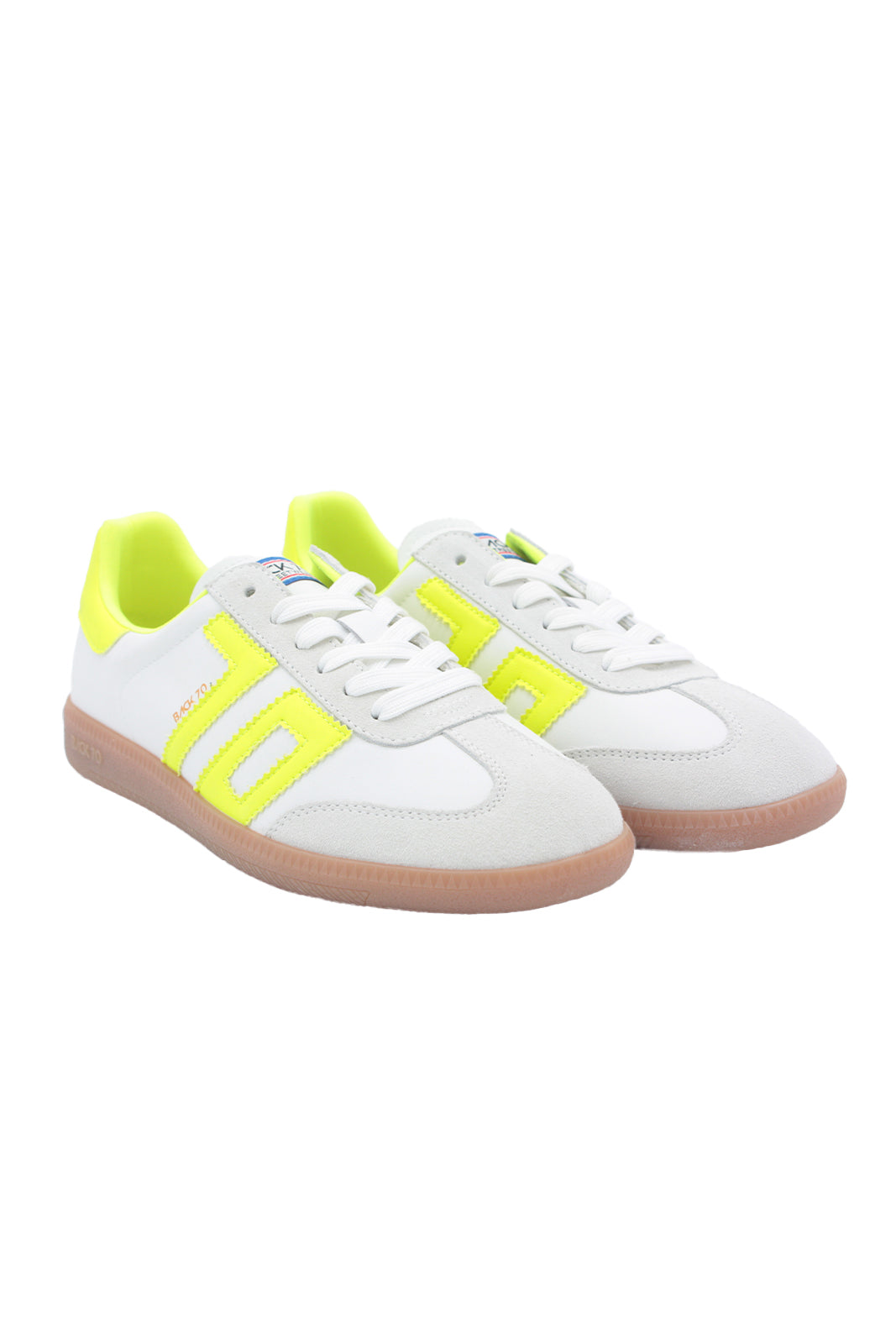 SNEAKER BACK 70 CLOUD 2505-02 FLUO YELLOW