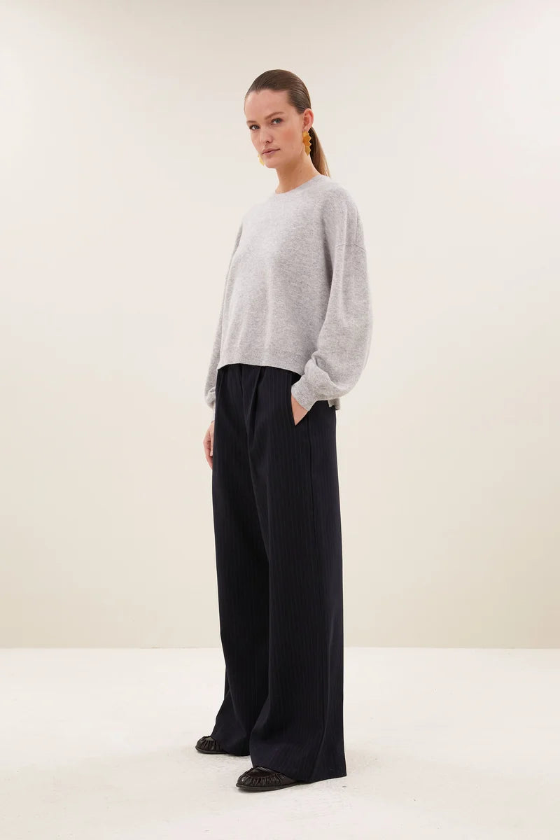 SAMMIE ROUND NECK PULLOVER - BY-BAR