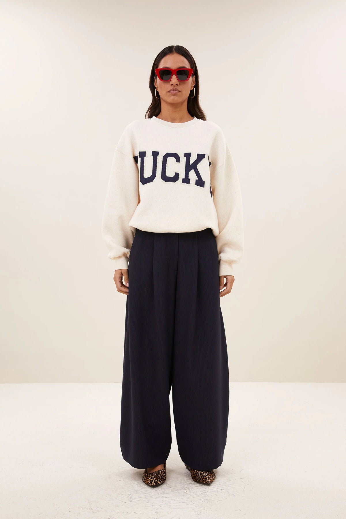 LILI PATCHWORK SWEATER - BY-BAR