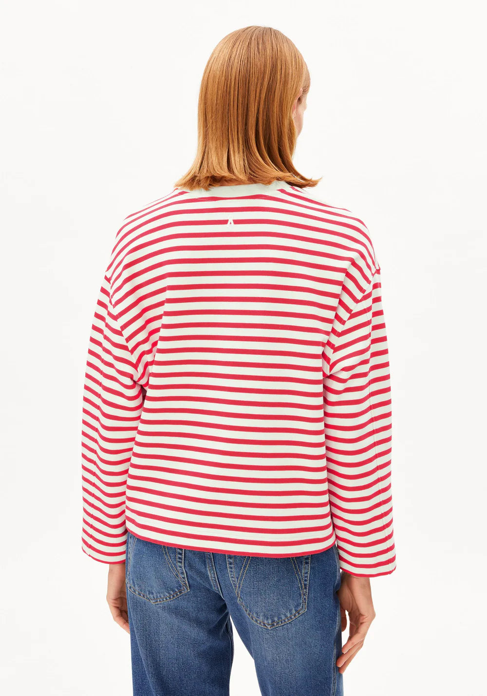 ARMEDANGELS FRANKAA MAARLEN STRIPE SWEAT
