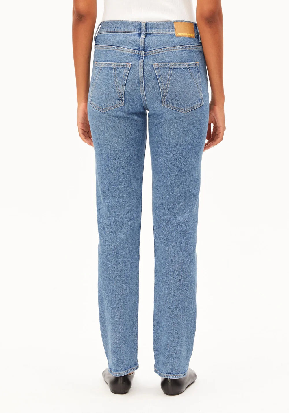 ARMEDANGELS CARENAA MID STRAIGHT JEANS