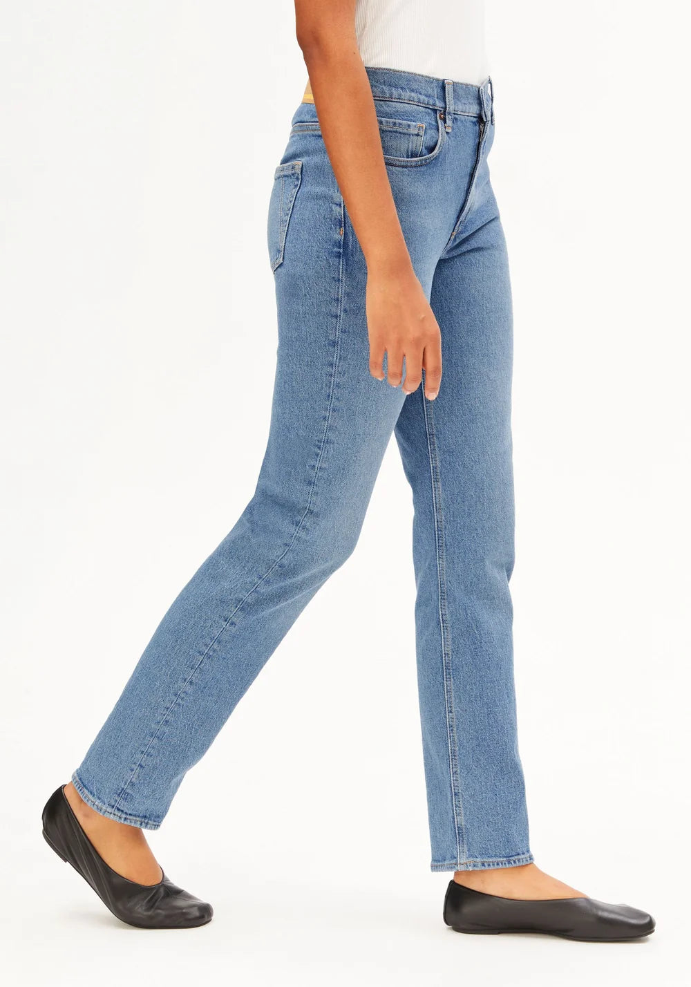 ARMEDANGELS CARENAA MID STRAIGHT JEANS