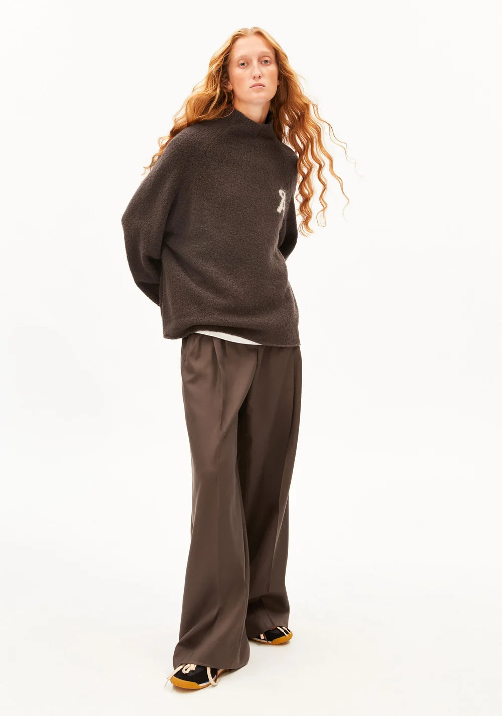 ARMEDANGELS ICONIC Å BOUCLÉ KNIT SWEATER